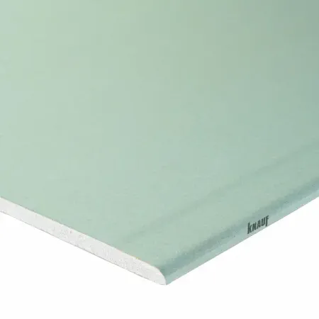 Гипсокартон влагостойкий 12.5 мм Knauf 1500x600 0.9 м²