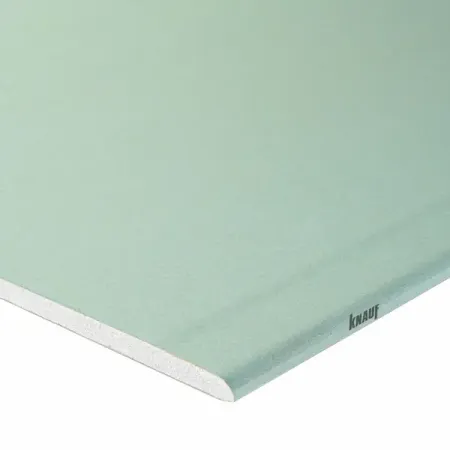 Гипсокартон влагостойкий 12.5 мм Knauf 2500x1200 мм 3 м²