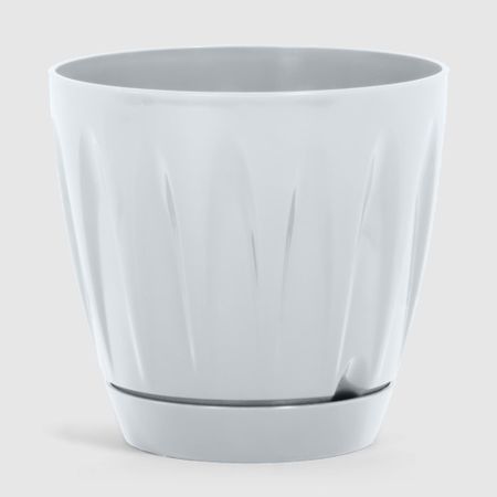 Кашпо Serinova Daisy 11,5х11 см белое