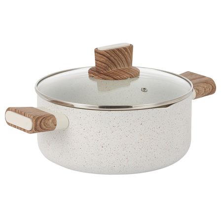 Кастрюля Werner Organic beige 22х10 см 3,8 л