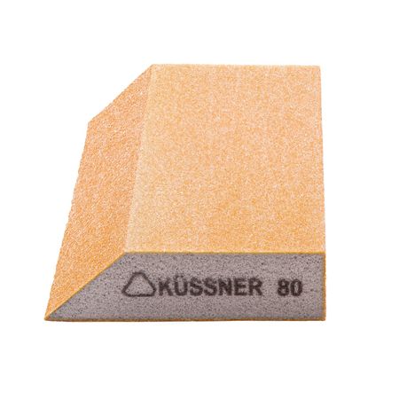 Брусок шлифовальный Hardy трапеция Soft Р80 125x90x25 мм