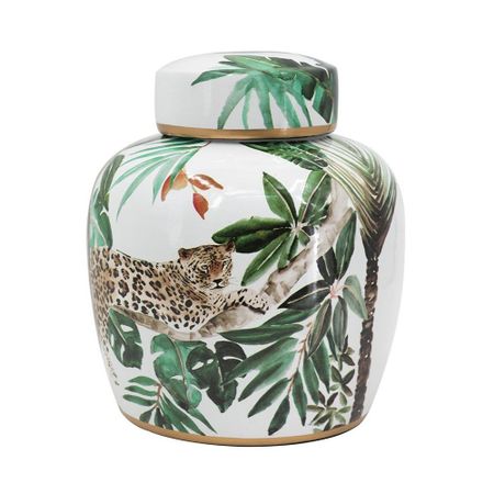 Ваза с крышкой Glasar 20х20х24 см