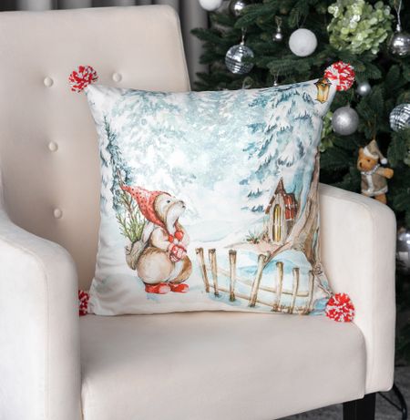 Подушка декоративная Estia Гамеро 45х45 см