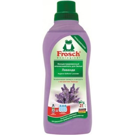 Концентрированный ополаскиватель для белья Frosch Лаванда 750 мл