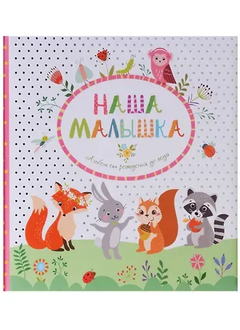 Наталья Игоревна Котятова Наша малышка. Фотоальбом от рождения до года