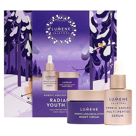 Набор средств для лица LUMENE Набор Nordic Ageless [Ajaton] Radiant Youth Set плакат nordic snowing landscape alipaint