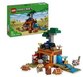 LEGO Minecraft: Экспедиция на рудник Броненосец, 247 деталей (21269)