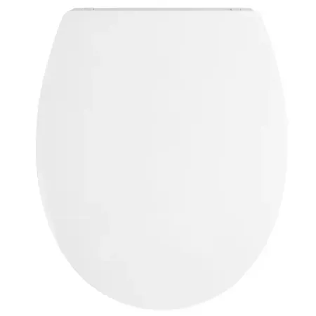 Сиденье для унитаза KONSENSA Силла овал с микролифтом цвет белый