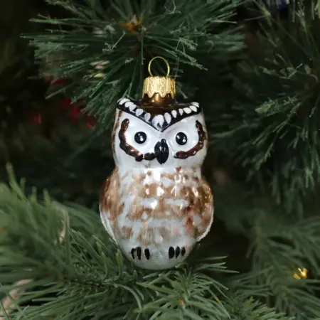Елочное украшение Сова ФУ-604 Коломеев 8x5 см
