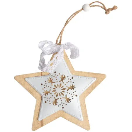 Украшение ёлочное «Звезда», 11 см