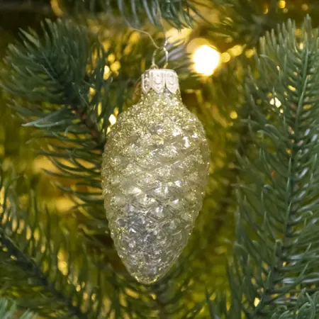 Ёлочное украшение «Шишка в снегу»