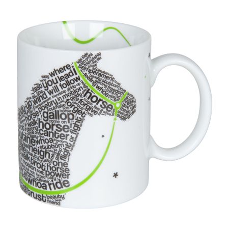Кружка KOENITZ Шрифт лошадь, 330 мл дина ильинична рубина фарфоровые затеи повести рассказы