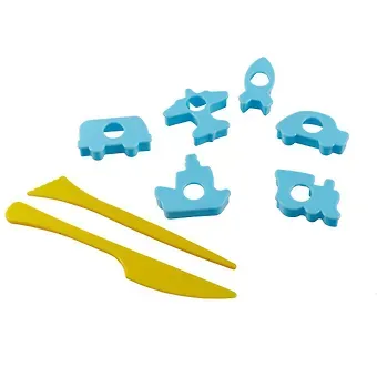 Набор формочек для лепки, Транспорт, 8 элементов