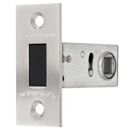 Защелка межкомнатная 100-М 70x20 мм сталь цвет матовый никель