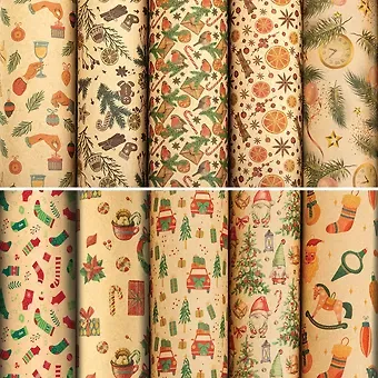 Бумага упаковочная 70*100см 