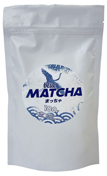 Чай зеленый Матча голубая, 100 г синий трактор рисуем пальчиками полезные машины