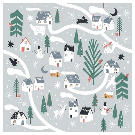 Бумага для подарков Be Smart Holidays, 70х100 см 1 шт в ассортименте