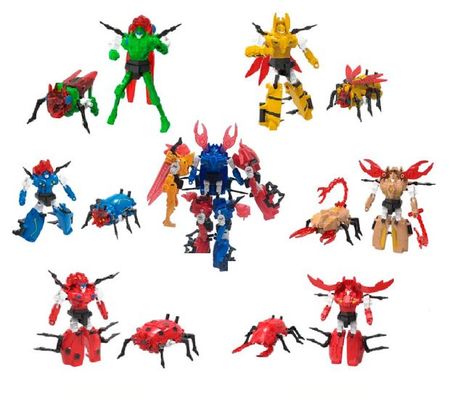 Конструктор 1TOY Трансботы Инсектроны, 1 шт в ассортименте
