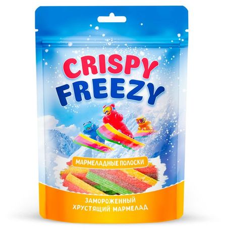 Мармелад жевательный Freshbox Crispy Freezy Полоски Китай, 85 г