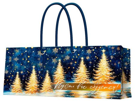 Пакет подарочный Феникс-Презент бумажный 12,7x36x8,3 см