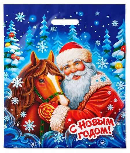 Пакет подарочный АппликА Любимец, 40х47 см