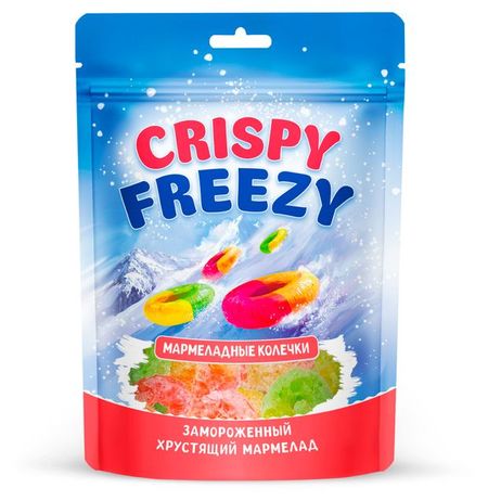Мармелад жевательный Freshbox Crispy Freezy Колечки Китай, 45 г