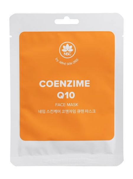 NSC Name Skin Care Coenzime Q10 Face Mask коэнзим q10 кардио капс 500 мг 30