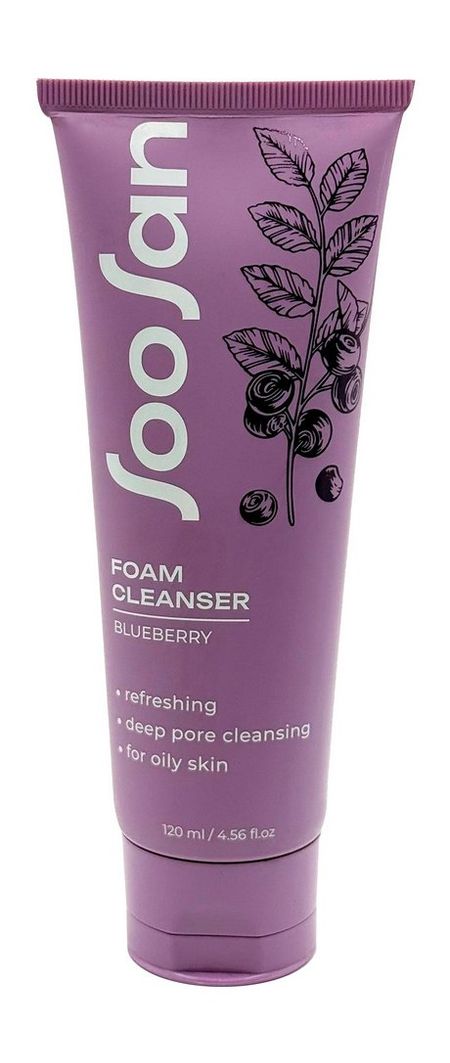Soosan Blueberry Foam Cleanser