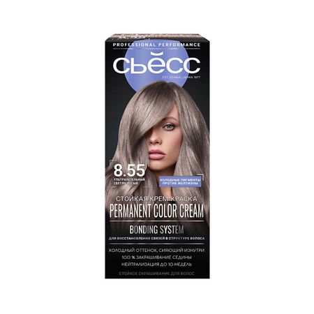 Краска для волос СЬЁСС Стойкая крем-краска для волос Permanent Color Cream Bonding System