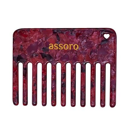 Гребень ASSORO Гребень для волос Гранат фулл маркс спрей наруж 150 мл гребень
