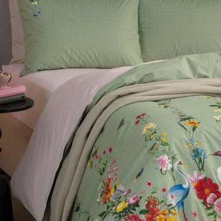 Простыня на резинке Dome Флорес 180х200х25 см