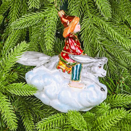 Набор ёлочных игрушек Snow and Stars Конёк-горбунок и птица