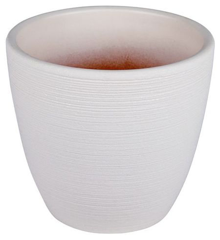 Горшок Garden Star керамический белый, d 18