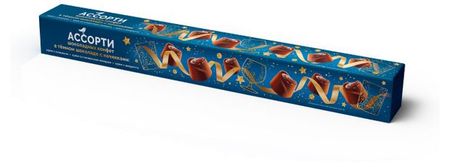 Конфеты АШАН Красная птица Ассорти в темном шоколаде, 86 г ластик яркие совы owls ассорти sunbaby