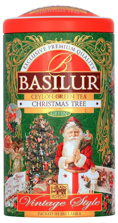 Чай зеленый Basilur Рождественская ель, 100 г