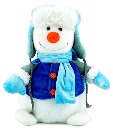 Подарок новогодний сладкий Мосупак Снеговик Морозик, 980 г