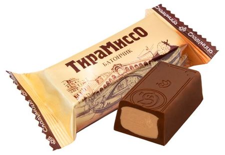 Конфеты Сладуница Тирамиссо с кофейным вкусом, вес