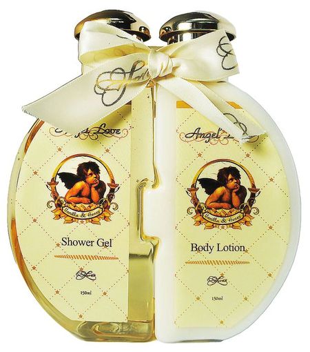 Набор подарочный Angel love 17, Гель для душа 150 мл + Лосьон для тела 150 мл