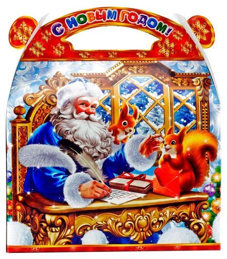 Подарок новогодний сладкий Мосупак Сумочка Уютный праздник, 980 г