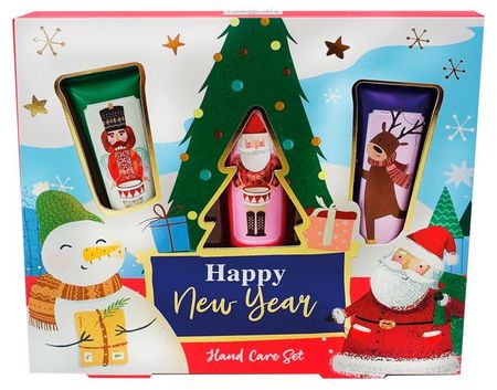 Набор подарочный Beauterica Happy New Year 65, Крем для рук 3х30 мл