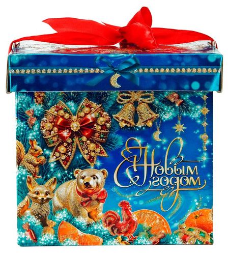 Подарок новогодний сладкий Мосупак МалаХит, 980 г