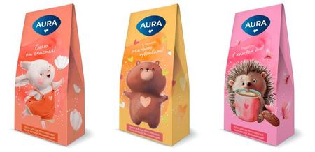 Подарочный набор Aura Крем для рук Увлажняющий 30 мл + Крем для рук Комплексный 30 мл, 1 шт в ассортименте