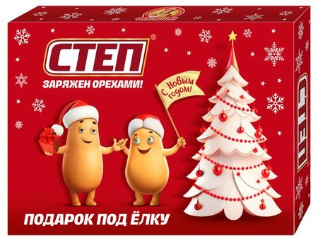 Подарок новогодний сладкий Славянка Степ Микс, 152 г