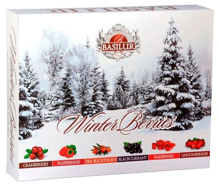 Чай черный Basilur Зимние ягоды Ассорти, 60x2 г тамара борисовна маршалова зимние приключения мышонка пикса