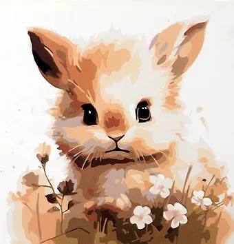 Холст с красками по номерам 