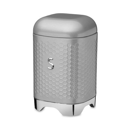 Емкость Kitchen Craft Textured Grey для хранения сахара