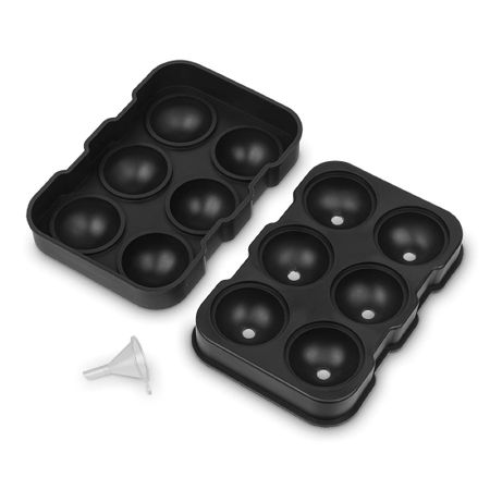 Форма для льда на 6 шаров Homefeel black екатерина шумаева осколки льда