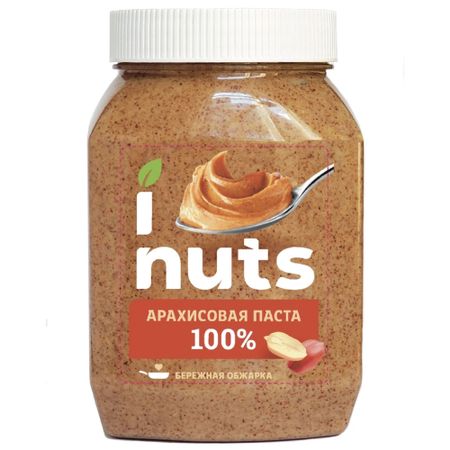 Паста арахисовая I NUTZ 1000 г