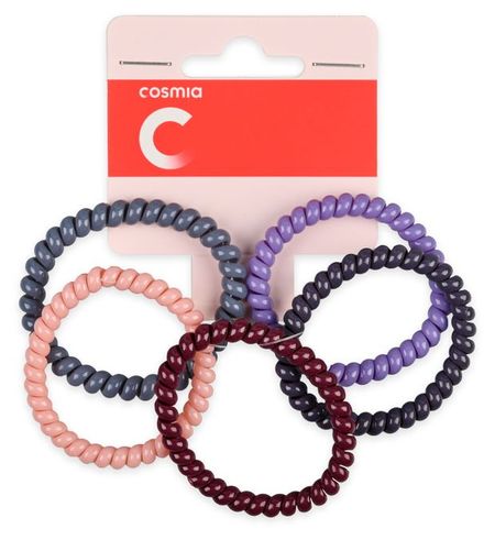 Резинки для волос Cosmia пружинки, 5 шт