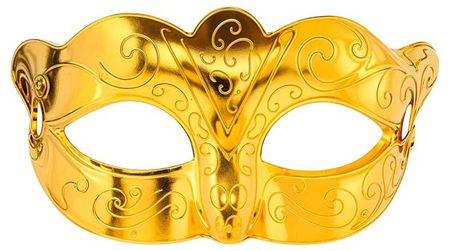 Маска карнавальная новогодняя Partymania Венецианский бал, 1 шт